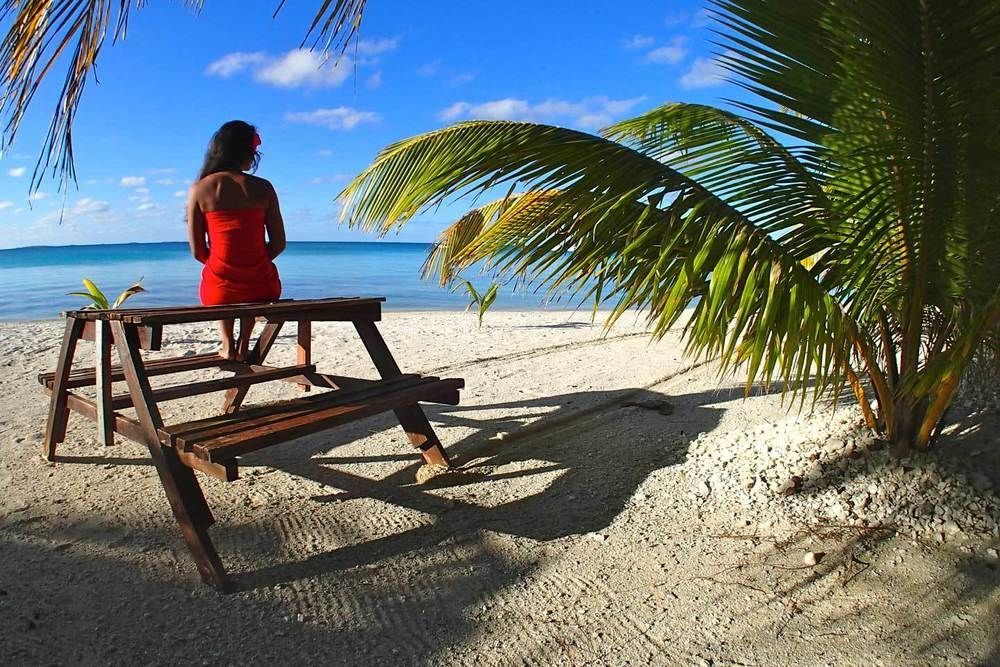 Pension Justine Tikehau Bagian luar foto